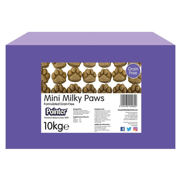 Pointer Grain Free Mini Milky Paws 10Kg