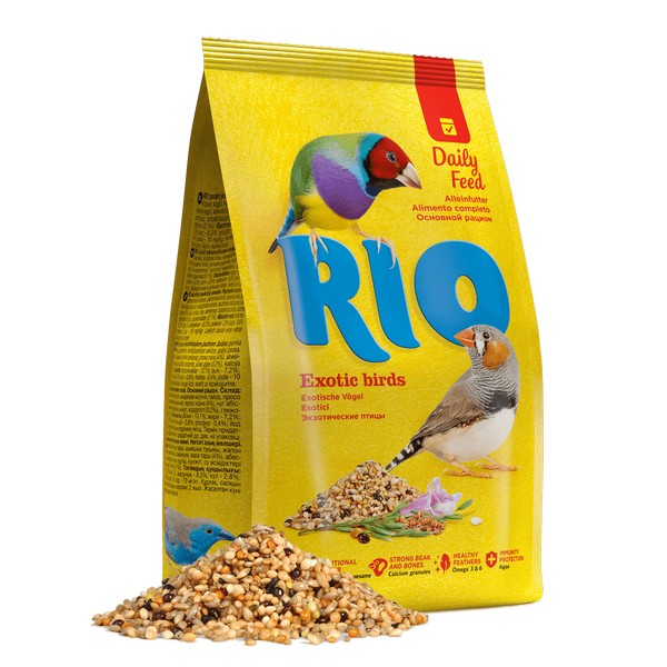 RIO Feed for Exotic Birds Daily Feed 500g