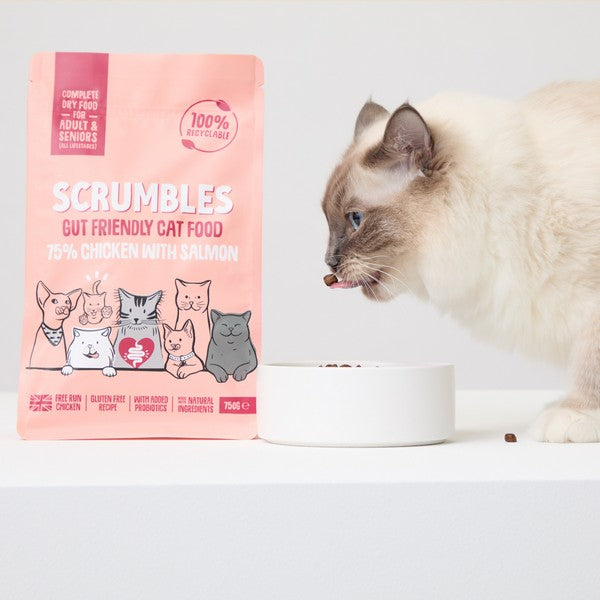 Scrumbles Dry Cat Food Adult - Multiple Flavours