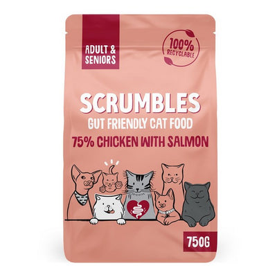 Scrumbles Dry Cat Food Adult - Multiple Flavours