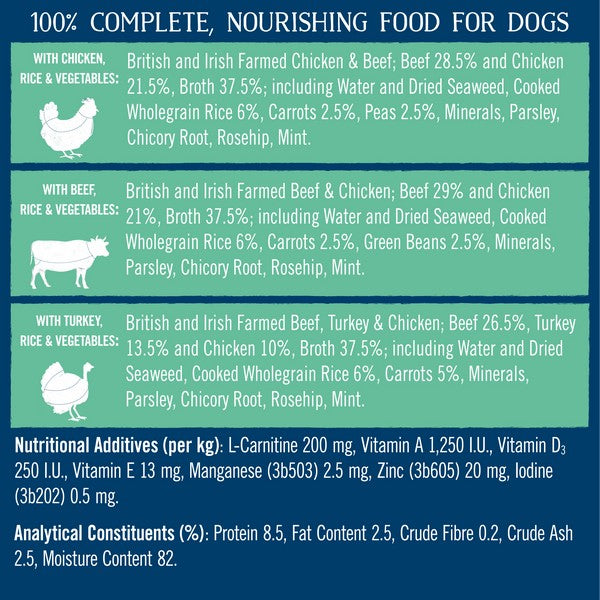 Butchers Lean and Tasty Low Fat Dog Food Tins 6x390g