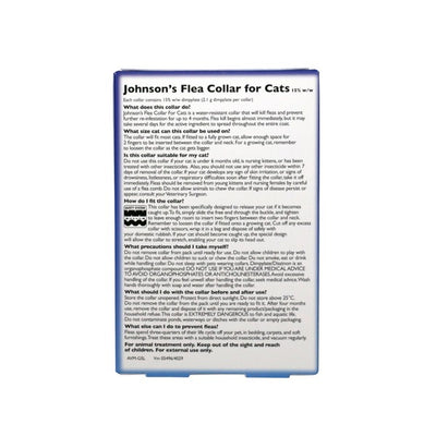 Johnsons Flea Collar for Cats