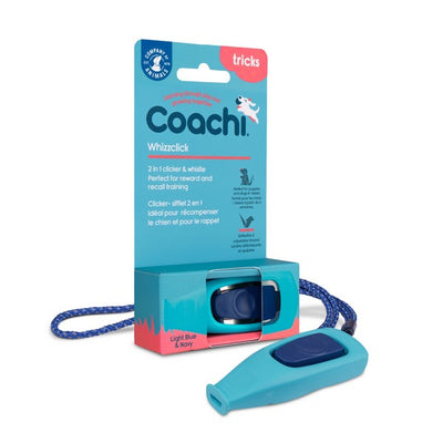 CoA Coachi Whizzclick Light Blue, Navy Button