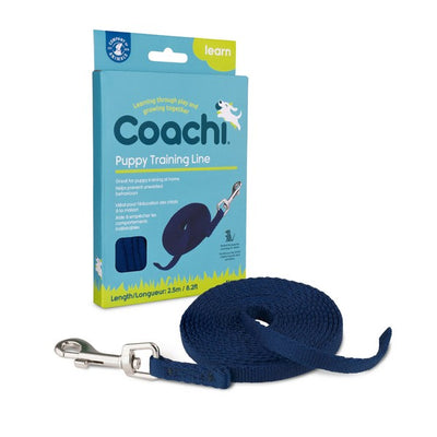 CoA Coachi Puppy Training Line Navy 2.5m