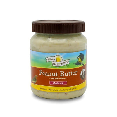 Harrisons Peanut Butter Jar with Mealworms