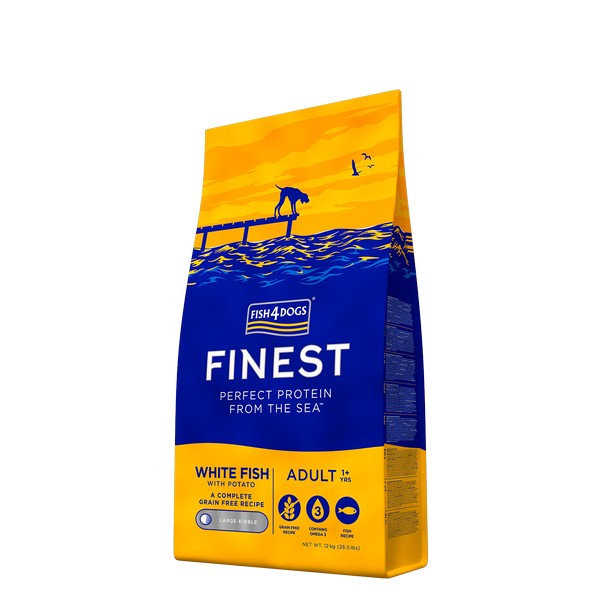 Fish4Dogs Finest Adult Fish With Potato and Sweet Potato Kibble