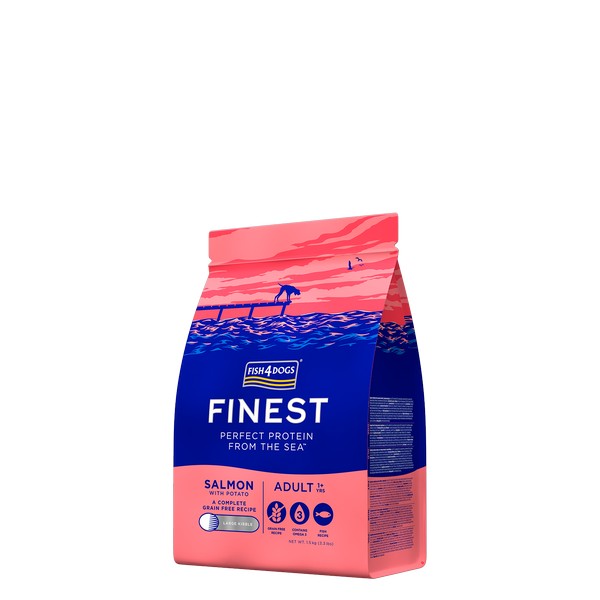 Fish4Dogs Finest Adult Fish With Potato and Sweet Potato Kibble