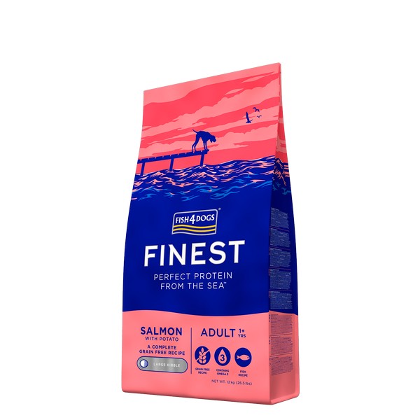 Fish4Dogs Finest Adult Fish With Potato and Sweet Potato Kibble