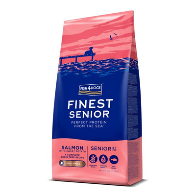 Fish4Dogs Finest Senior Salmon with Sweet Potato Kibble