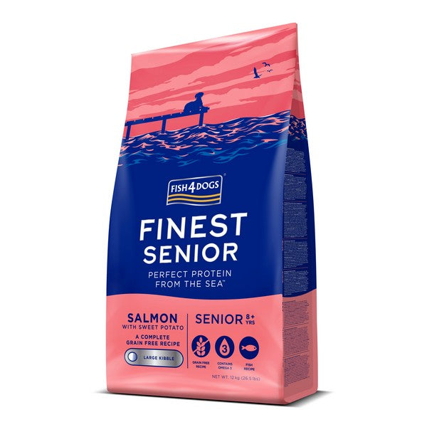 Fish4Dogs Finest Senior Salmon with Sweet Potato Kibble