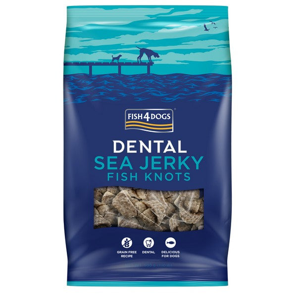 Fish4Dogs Dental Sea Jerky Fish Knots 500g