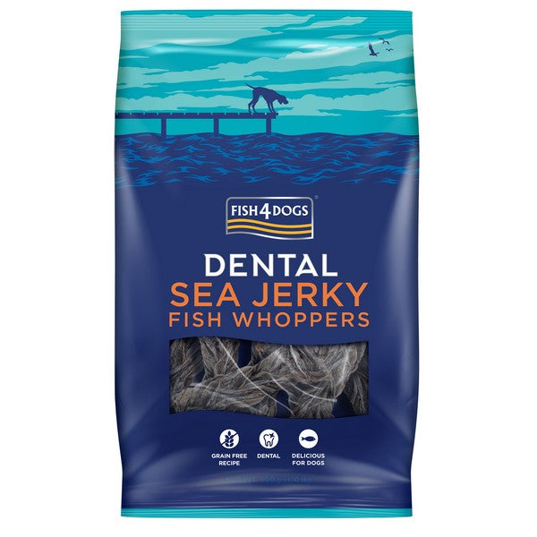 Fish4Dogs Dental Sea Jerky Fish Whoppers 500g