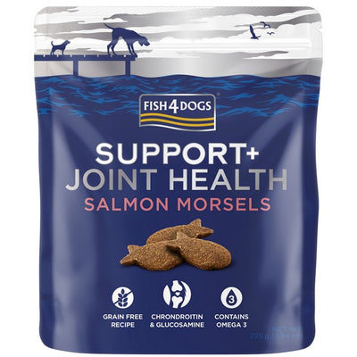 Fish4Dogs Support+ Joint Health Salmon Morsels 225g