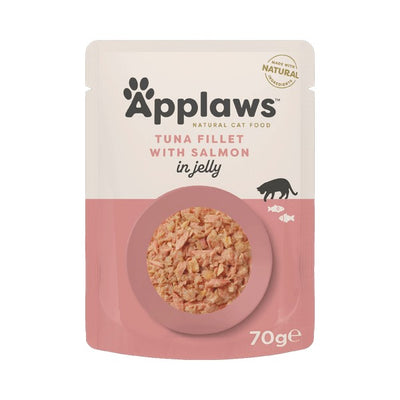 Applaws Cat Pouch Tender Tuna with Salmon in a Tasty Jelly