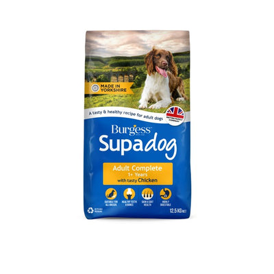 Burgess Supadog Adult Complete with Tasty Chicken 12.5kg