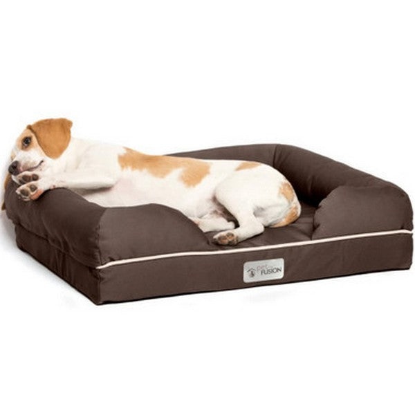 PetFusion Ultimate Dog Lounge Brown Small