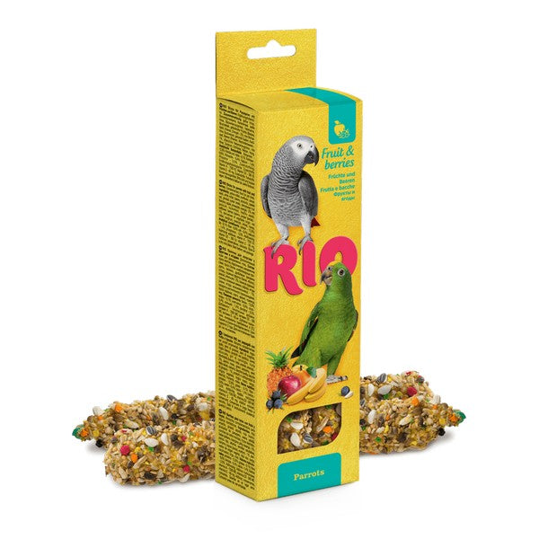 RIO Sticks for Parrots with Fruit and Berries (2x90g) Pack