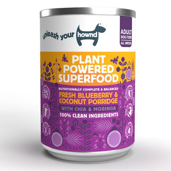 HOWND Blueberry and Coconut Porridge Adult 400g