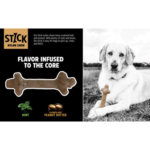 Pet Qwerks Stick Barkbone Peanut Butter Small