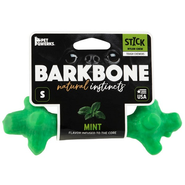 Pet Qwerks BarkBone Mint Stick Chew Toy Small