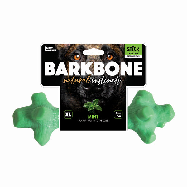 Pet Qwerks BarkBone Mint Stick Chew Toy X Large