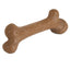 Pet Qwerks Dinosaur BarkBone Peanut Butter Wood Chew Toy Medium