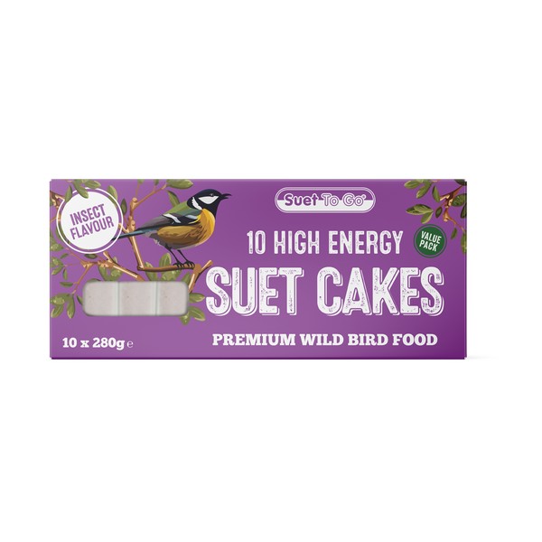 Suet to Go Block Insect Value Box 10x280g