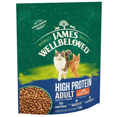 Wellbeloved Cat Adult High Protein Chicken & Turkey