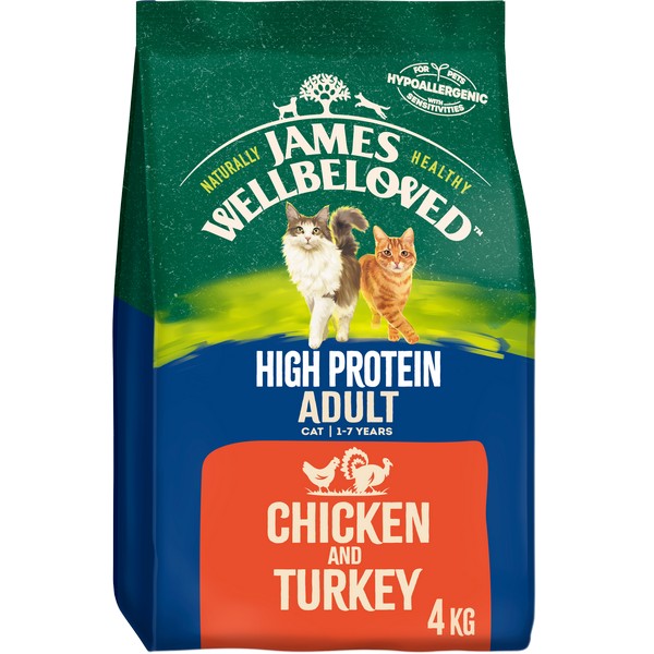 Wellbeloved Cat Adult High Protein Chicken & Turkey