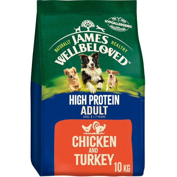 Wellbeloved Dog Adult High Protein Chicken & Turkey 10kg