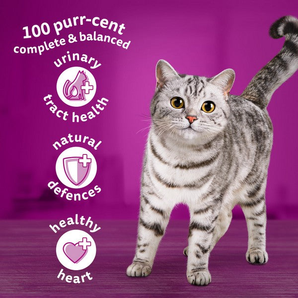 Whiskas 1+ Complete Dry Cat Food - Multiple Flavours