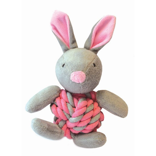 Happy Pet Little Rascals Knottie Bunny Pink