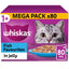 WHISKAS 1+ Cat Pouches in Jelly - Multiple Flavours