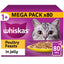 WHISKAS 1+ Cat Pouches in Jelly - Multiple Flavours