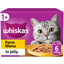 WHISKAS 1+ Cat Tins in Jelly 6x400g