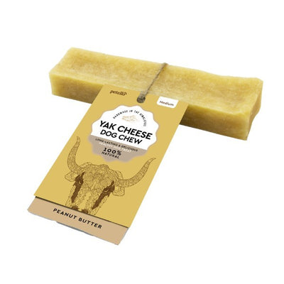 Petello Yak Cheese with Peanut Butter Dog Chew 75g