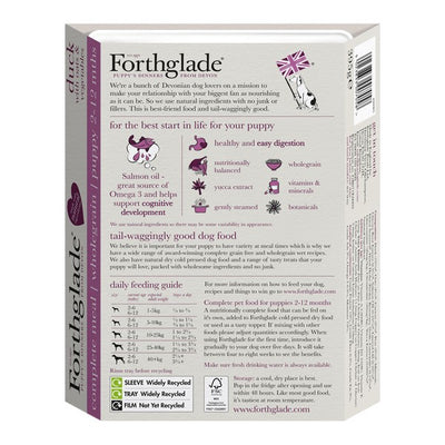 Forthglade Wholegrain Duck with Oats & Vegetables Complete Puppy Wet Dog Food 395g