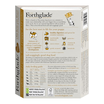 Forthglade Grain Free Chicken with Liver & Vegetables Complete Puppy Wet Dog Food 395g