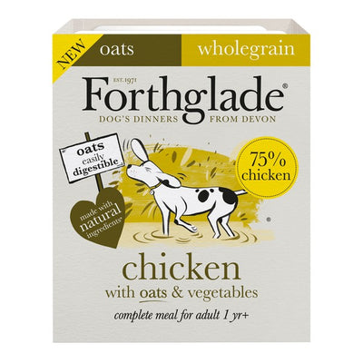 Forthglade Wholegrain Chicken with Oats & Vegeteables Wet Dog Food 395g