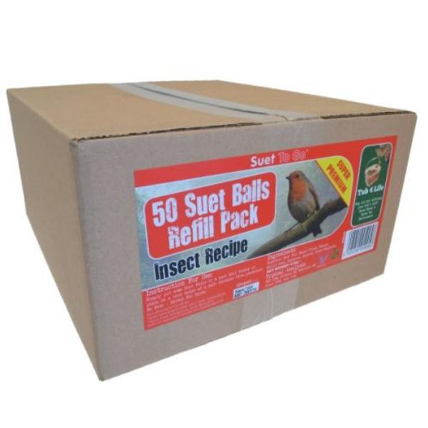 Suet to Go Suet Balls 50x85g Refill Box