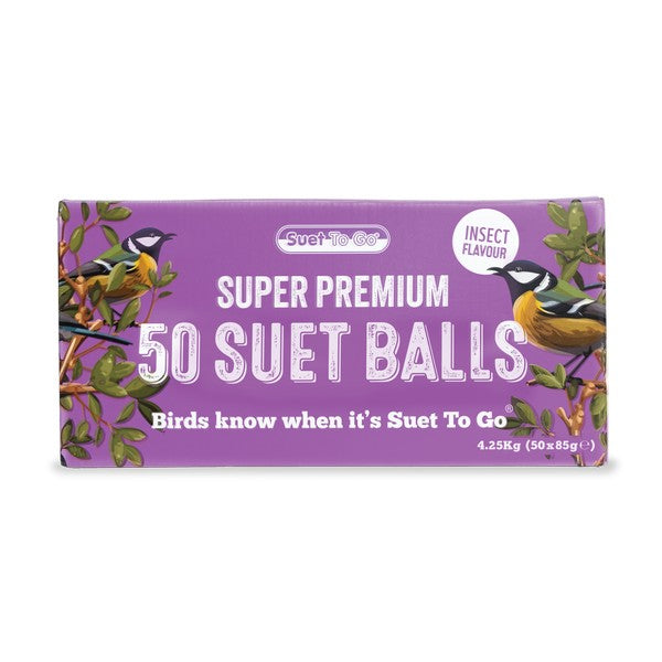 Suet to Go Suet Balls 50x85g Refill Box