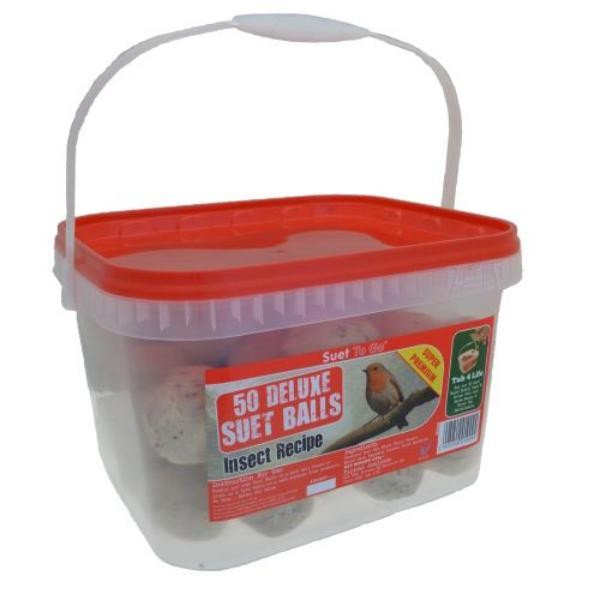 Suet to Go Suet Balls 50x85g Tub for Life