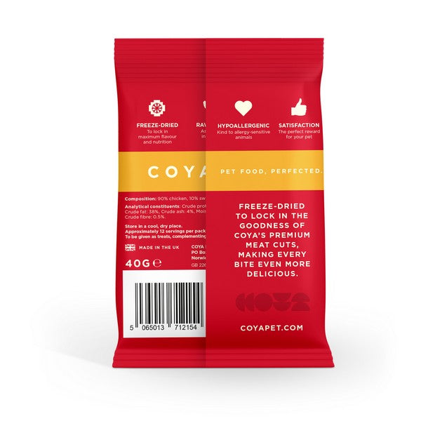 Coya Adult Dog Treats - Chicken 40g