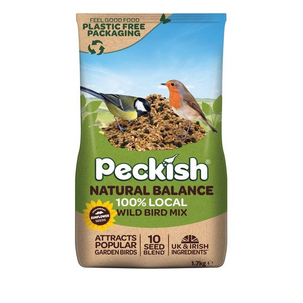 Peckish Natural Balance Seed Mix 1.7kg Paper Bag