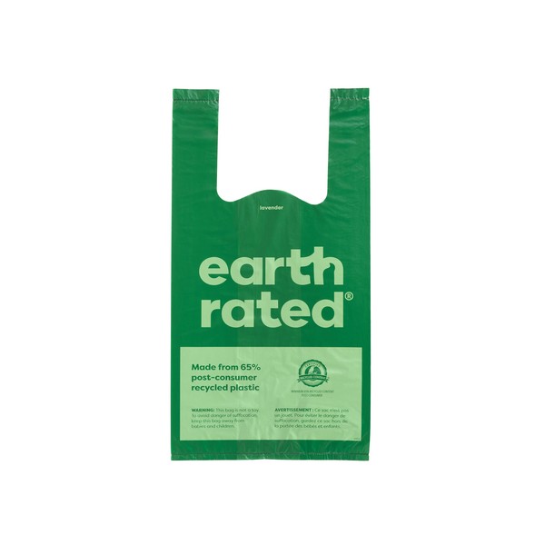 Earth Rated Poop Bags 120 Lavender Scented Tie Handle Bags