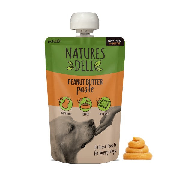 Natures Deli Peanut Butter Paste Pouch 100g