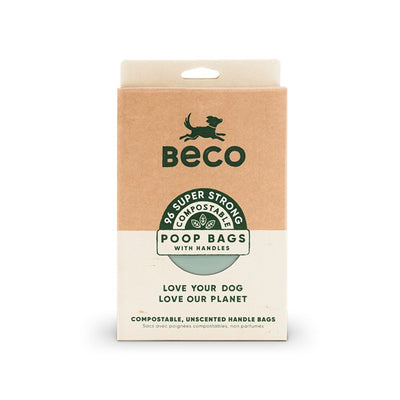 Beco Home Compostable Poop Bags with Handles x96 Pack