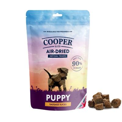 Cooper & Co Air Dried Treats Puppy Turkey 100g