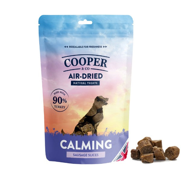 Cooper & Co Air Dried Treats Calming Turkey with Chamomile 100g