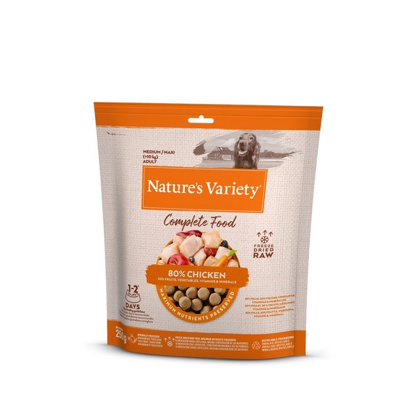 Natures Variety Freeze Dried Complete Meal Adult Chicken 250g